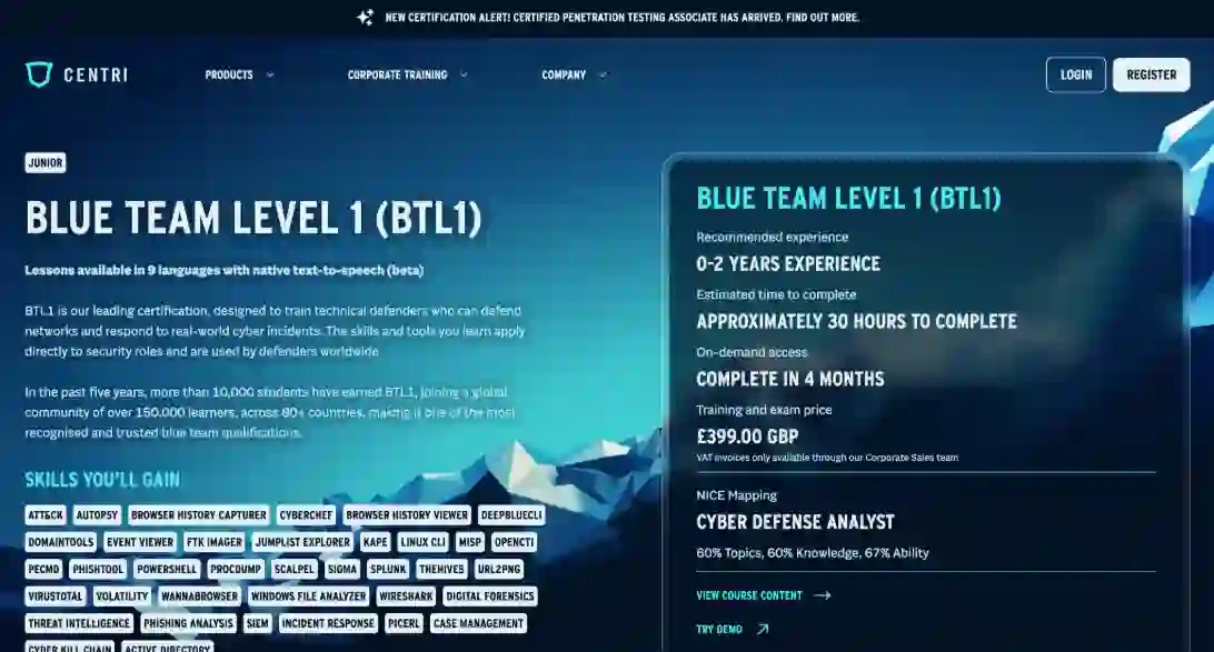 Blue Team Level 1