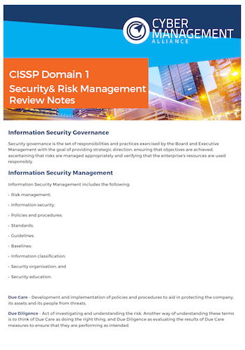 CISSP Domain 1 Security & Risk Managemement Review Notes small.png