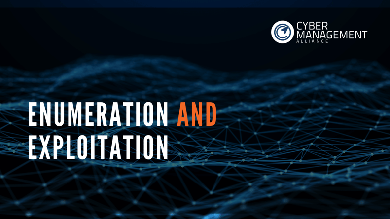Enumeration and Expoitation (1)