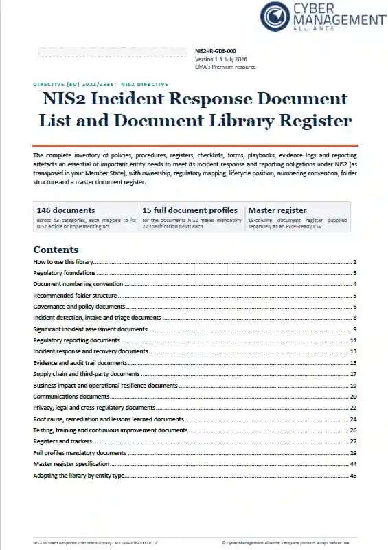 NIS2 Doc Lib
