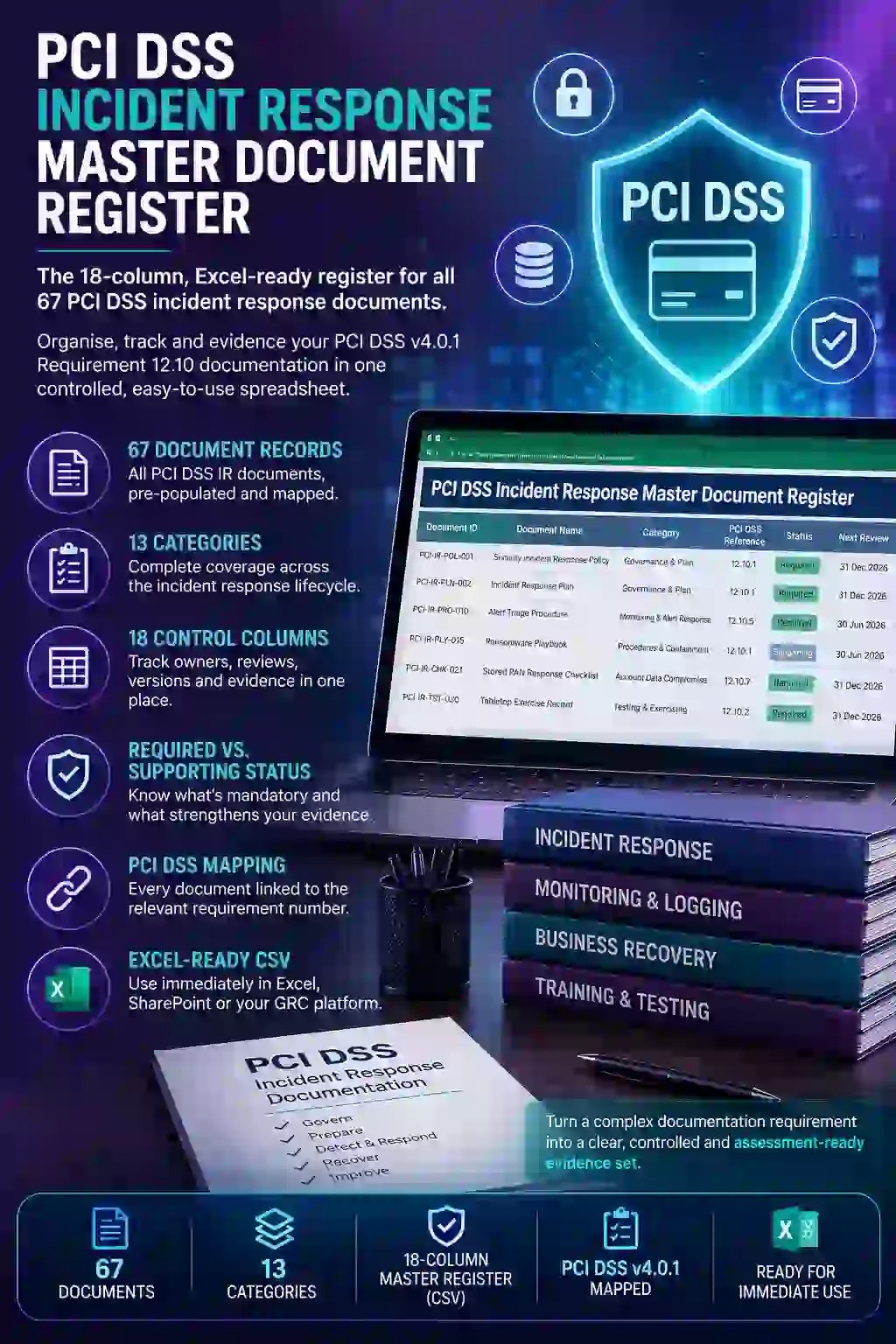 PCI DSS Master Doc Register