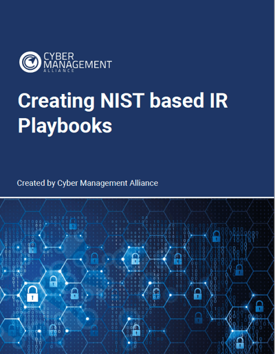 Creating NIST based IR Playbooks 011223