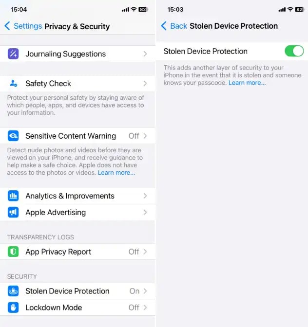 ios security