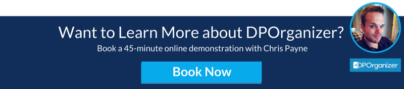 DPOrganizer GDPR Demonstration Request