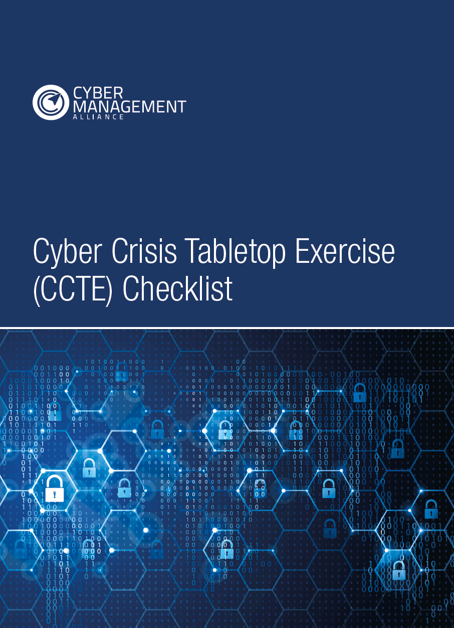 Cyber Crisis Tabletop Exercises Checklist