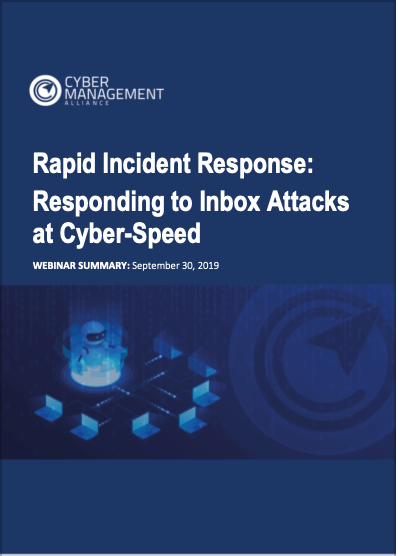 Rapid Incident Response Webinar Summary Image