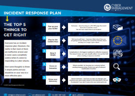 Top 5 Things to Do When Creating Your Incident Response Plan